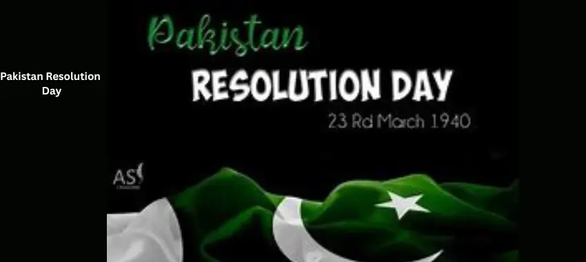 Pakistan Resolution Day